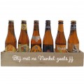 Bierpakket Blond Bier: Blij met ne Nonkel zoals Jij (6 flesjes) -  Kratje