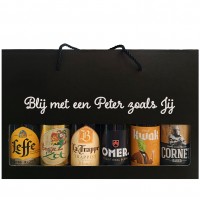 Bierpakket Blond Bier: Blij met een Peter zoals Jij (6 flesjes) -  Geschenkdoos