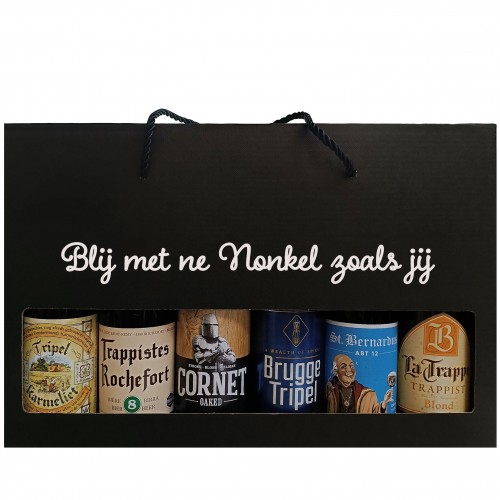 Bierpakket Speciaalbier: Blij met ne Nonkel zoals Jij (6 flesjes) -  Geschenkdoos
